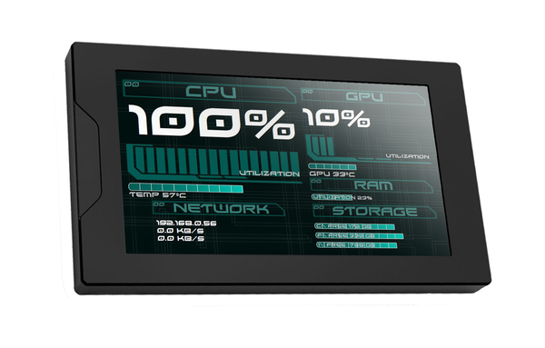 Sensor Panel - SciFuture AIDA64 Stat Monitor Skin (800x480)